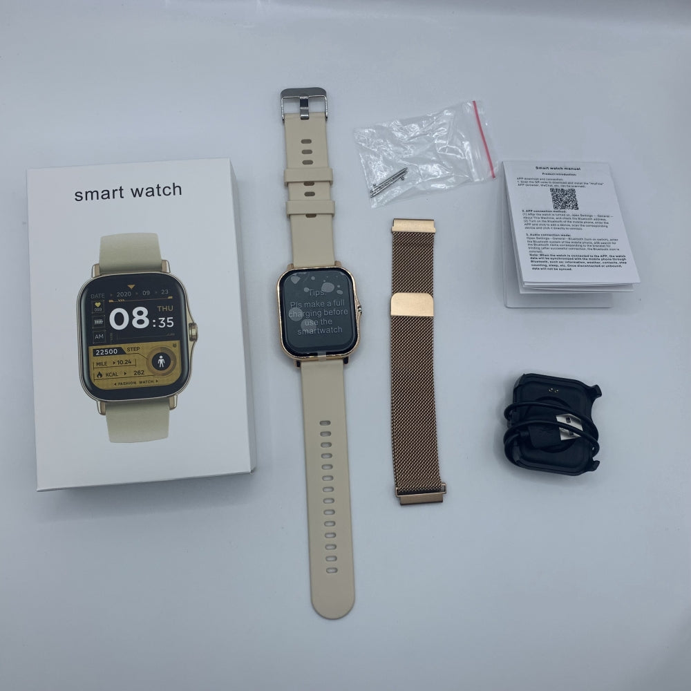 Gadgets 24x7™ - Golden Smartwatch – Calling | Health | Luxury