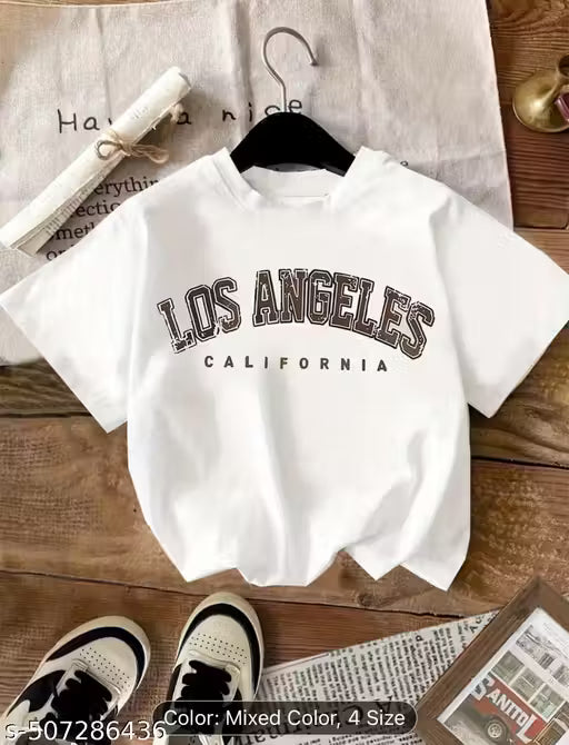 Trendy Women’s American Style T-Shirts Set 3Pcs