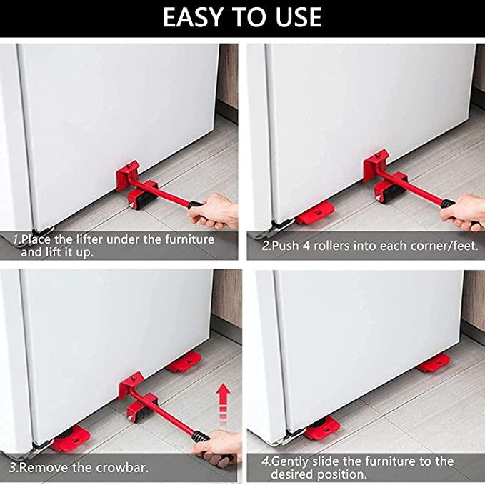 Heavy Furniture Lifter Tools with Sliders - New Launched 2025