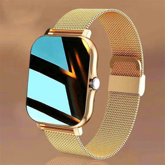 Gadgets 24x7™ - Golden Smartwatch – Calling | Health | Luxury